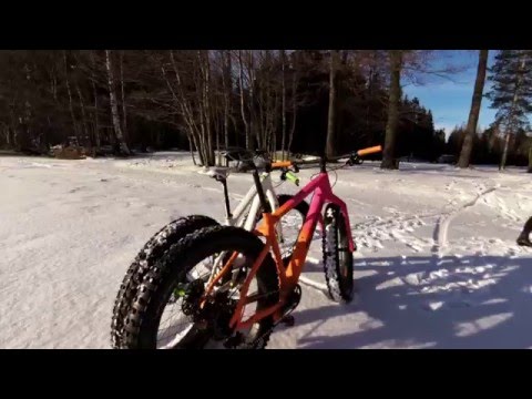 Fatbiking at Littoinen 2016
