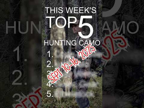 Top 5 from CAMOMATRIX.com Most Compared Camo Patterns This Week from (Sept 10-16, 2025)