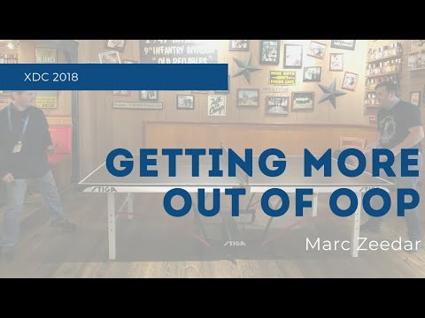 Getting More Out of OOP | Xojo Developer Conference 2018 Session
