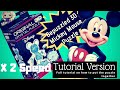 Bepuzzled 3D Crystal Puzzle Mickey Mouse Blue X2 Speed Tutorial Version