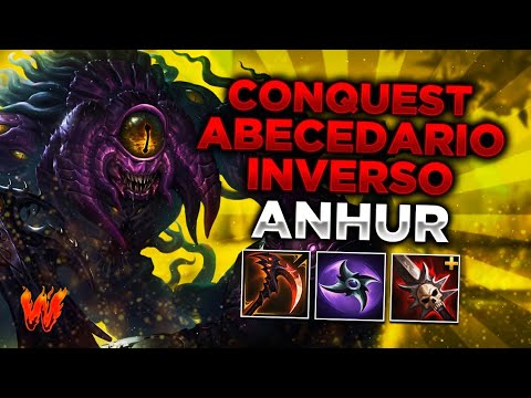 ANHUR, ESTE ADC OLVIDADO TIENE UN NOSEQUE QUE QUE SE YO - Warchi - Smite Conquest ABC Inverso