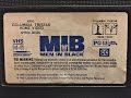 Opening To Men In Black 1997 VHS