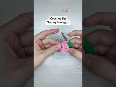 How to Crochet a Granny Hexagon