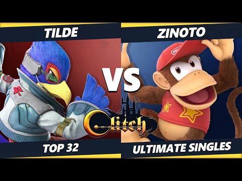 Glitch Konami Code Top 32 - Tilde (Falco) Vs. Zinoto (Diddy Kong) Smash Ultimate Tournament