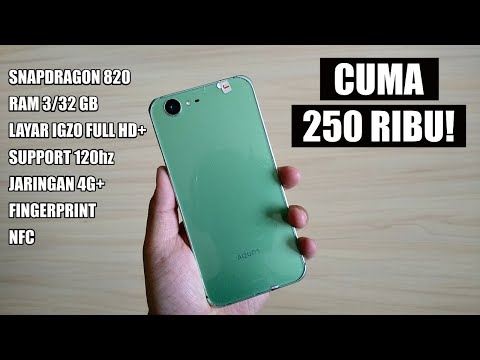 Hape Gaming ini sekarang cuma 250ribu! | Unboxing Sharp Aquos SH04H di 2020