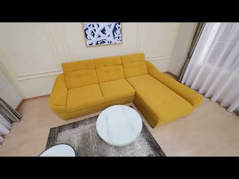 Colțar Extensibil Space Negru- Vega 70 Stânga 1