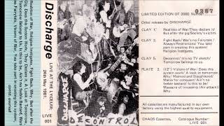 Discharge :: Live @ The Lyceum, London, England, 5/24/81