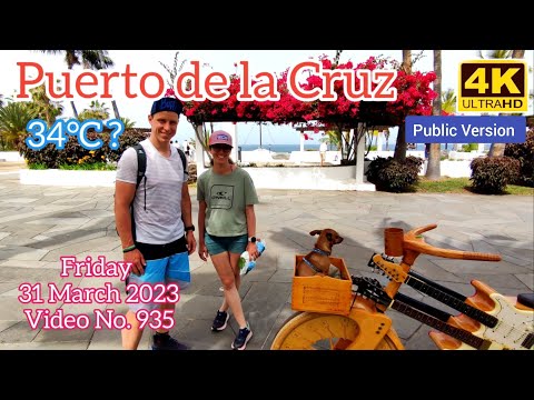 TENERIFE 🏝️ Puerto de la Cruz Canary Islands 31 March 2023 Teneriffa Kanarische Inseln Canarias