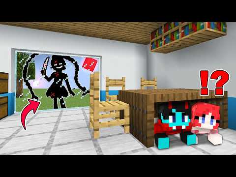 PepeSan Have a CRAZY STALKER in Minecraft!