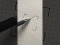 3D Pattern Drawing On Graph Paper