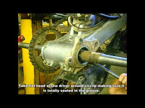 Honda 400EX Bearing Carrier Install - Super ATV