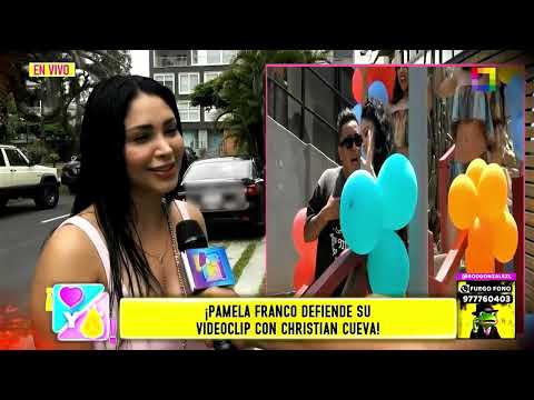 Amor y Fuego - ENE 15 - ¡PAMELA FRANCO DEFIENDE SU VIDEOCLIP CON CHRISTIAN CUEVA! | Willax