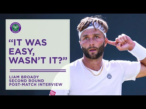 Liam Broady Reaches Third Round | Second Round Post-Match Interview | Wimbledon 2022