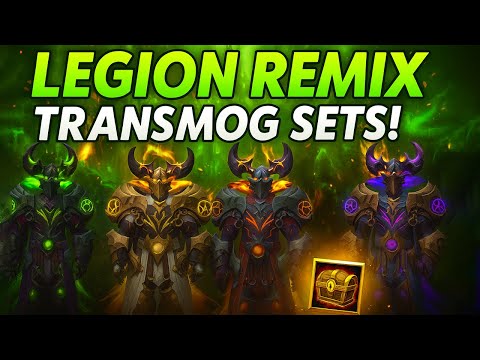 How to Get All 4 Sargerei Commander Transmog Sets – Legion Remix Guide