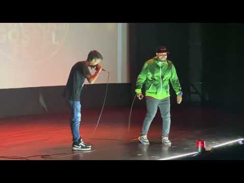 INDRIAGO 🆚 DAZTER  - EXHIBICION FREESTYLE 🏆 [CARACAS GOSPEL FEST]