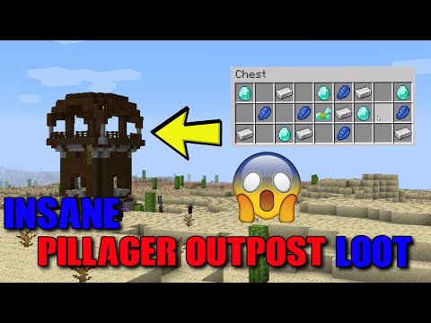 My First Epic Treasure Adventure In Minecraft  [PILLAGER OUTPOST]