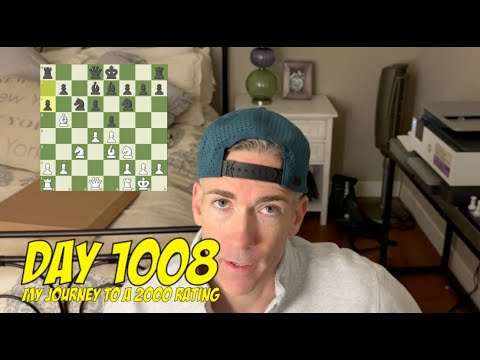 Day 1,008: Playing chess every day until I reach a 2000 rating