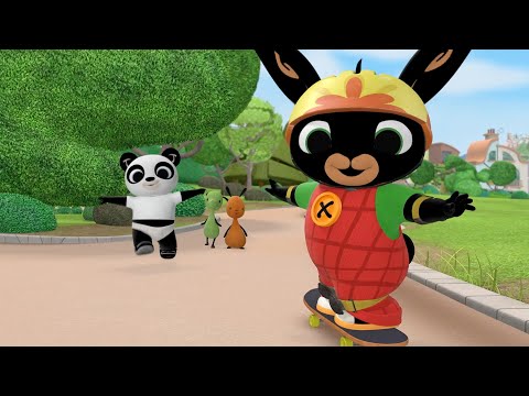 Deskorolka, Motyl, Dinozaur na chodniku oraz INNE | Bing i Przyjaciele - Polski TV