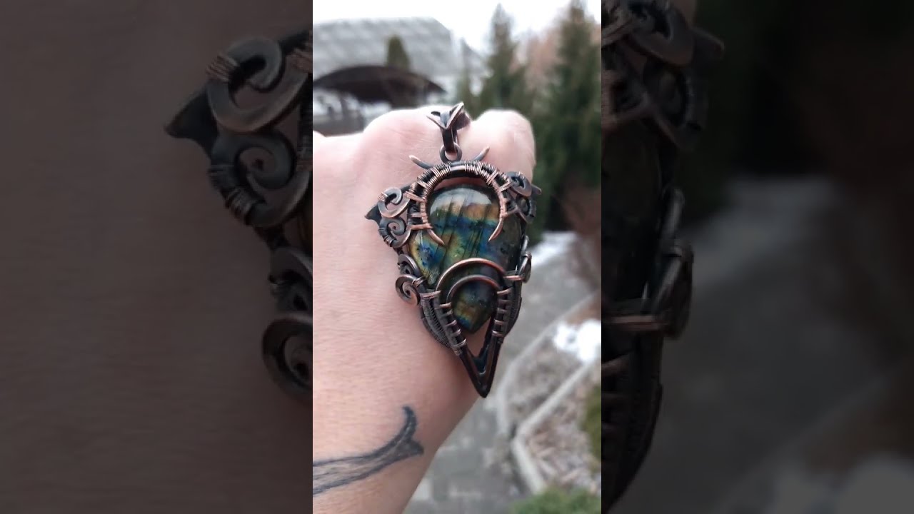 Wire wrapping PDF tutorial | Step by step wire jewelry Artarina lesson | Advanced wire wrapping