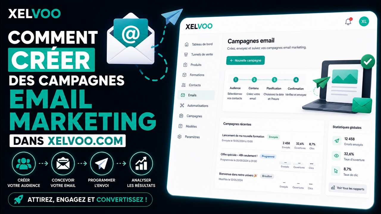 Campagne email XELVOO