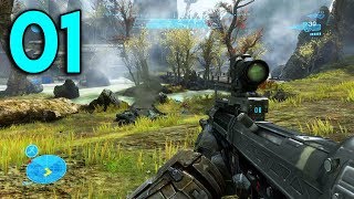Halo Reach - Part 1 - The Beginning (PC Gameplay)