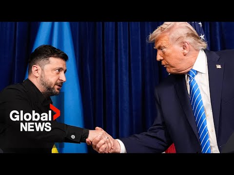 Trump says Ukraine peace deal “getting a lot closer… maybe very close” after Zelenskyy meeting