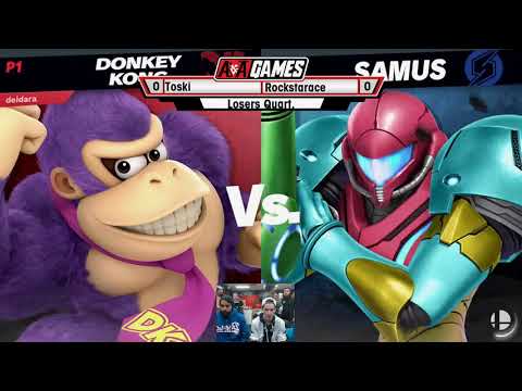 A&A 6 - Toski (Ness, Donkey Kong) Vs Rockstarace (Samus) Losers Quarters