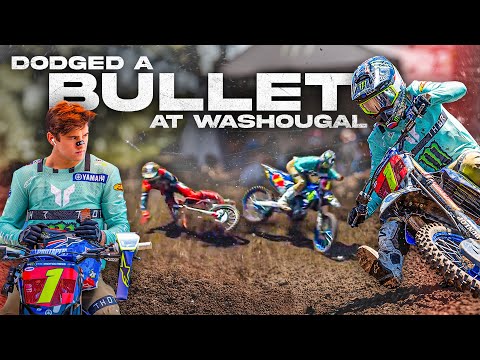 Dodged a Bullet!! Close Call at Washougal – Pro Motocross Rd.8