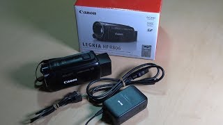 Canon HF R806 camcorder