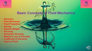 Short Note on Basic Concepts of Fluid Mechanics  I  Part 1 | Please Subscribe the Channel❤