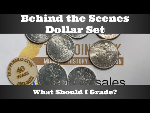 Behind the Scenes - San Francisco "S" Mint Morgan Dollar Set - Which Should I Get Certified?