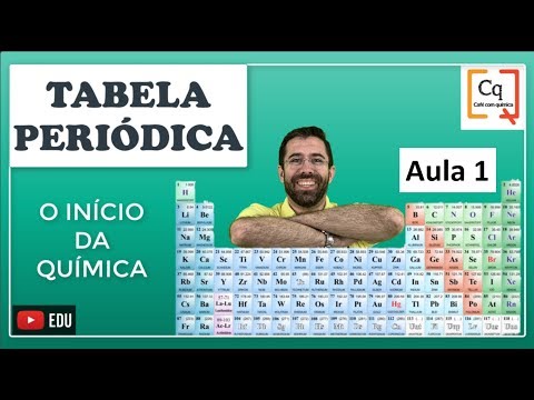 TABELA PERIÓDICA - Início de tudo