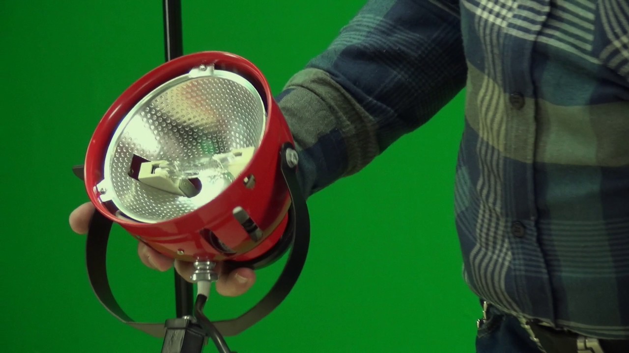 Галогенный осветитель FST 800Вт красный