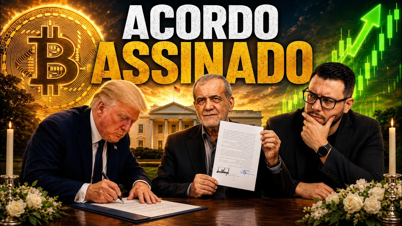 URGENTE! TRUMP ASSINA ACORDO E WARSH CHOCA O FED: O MERCADO VAI EXPLODIR?