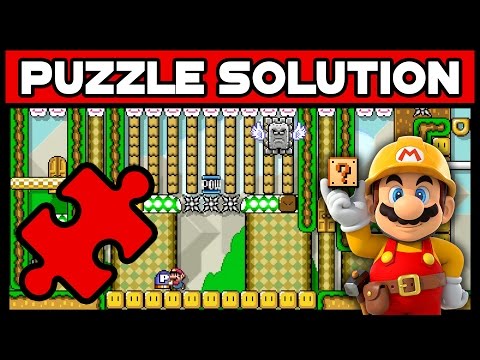 Super Mario Maker - One Screen Puzzle Walkthrough [#11] - Go-Pher It