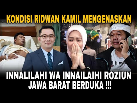 JABAR BERDUKA?!! KONDISI TERKINI RIDWAN KAMIL, SEMUANYA HANCUR KARMA DARI KDM?