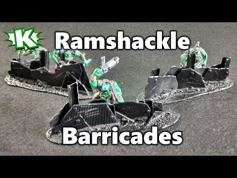 Ramshackle Barricades update 2 - Gorkamorka