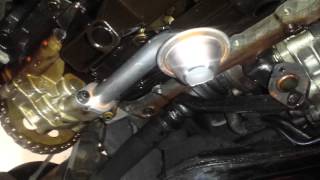 Audi TT 1.8t sump and pick up pipe removal