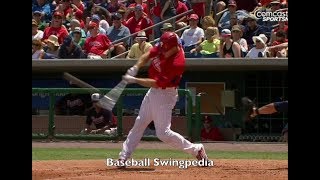 Chase Utley Home Run Swing Slow Motion 2015-1(#PS)