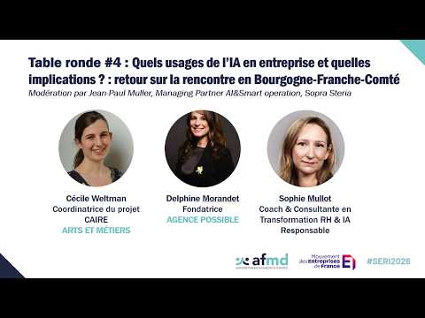 #SERI2026 - Table ronde : Quels usages de l'IA en entreprise et quelles implications ? (miniature vidéo)