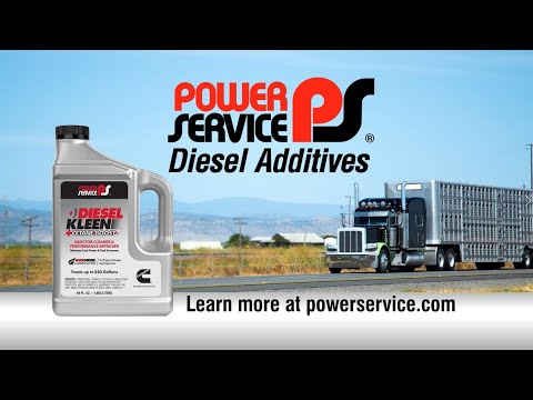 Power Service Diesel Kleen Injector Cleaner Owner Operator YT