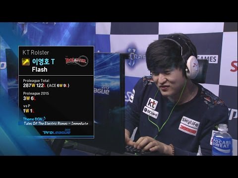 [SPL2015] sOs(Jin Air) vs Flash(KT) Set2 Deadwing -EsportsTV, Starcraft 2