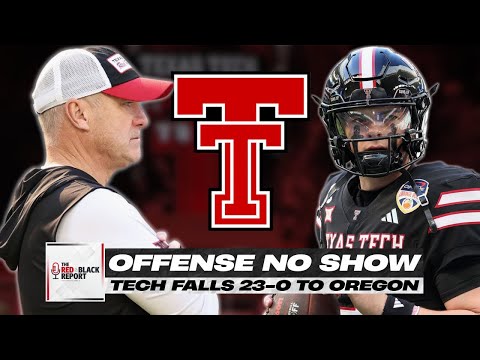 #4 Texas Tech Falls 23-0 To #5 Oregon In Orange Bowl | Morton & Tech Offense Cost Tech The Game