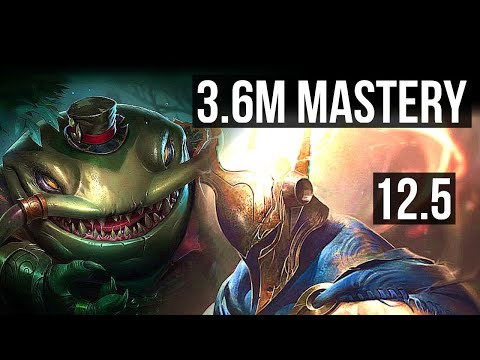 TAHM KENCH & Samira vs PANTHEON & Kai'Sa (SUP) | 3.6M mastery, Dominating | EUW Diamond | 12.5