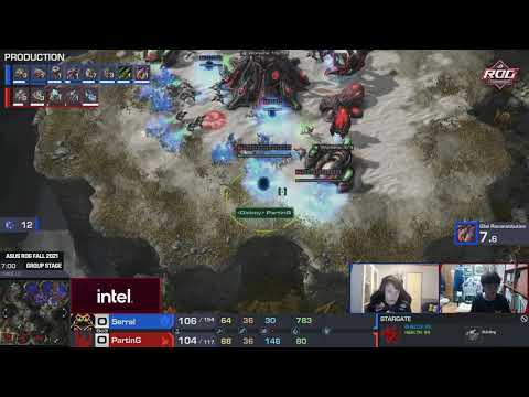 ASUS ROG Fall 2021 StarCraft II - Group D - PartinG vs Serral - Match 2
