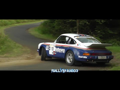 Porsche 911 SC Rally Car Mistakes and Action with Insane SOUND