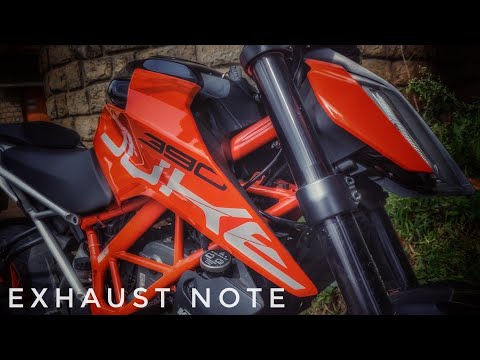 2018 KTM Duke 390 Walk-around | Exhaust Note