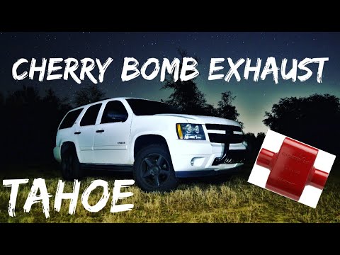2007 Tahoe Cherry Bomb 7428 Extreme Muffler