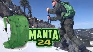 Osprey MANTA 24 Daypack Review | Winter Mountain Climb!
