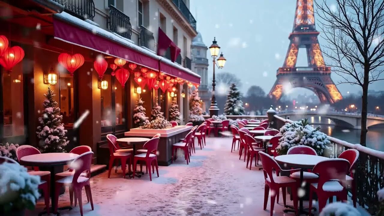 Valentine's Day Romantic Jazz | Jazz Cafe | Relaxing Music | Background Music